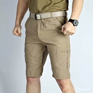 Custom Summer Large Size <strong>Combat</strong> Lightweight Thin Breathable Quick Dry Tactical Cargo <strong>Shorts</strong> for <strong>Men</strong> - Product Image 4