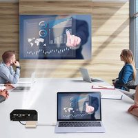 Adaptador USB C a VGA, Hub DE USB-C multipuerto con tipo C, PD, carga rápida de 60W y USB 3,0 para USB-C, portátil, tableta, teléfono inteligente