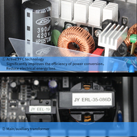 Alimentation PC ATX Gaming 600W 80Plus Bronze Personnalisée OEM, Vente Directe Usine, Interrupteur 100V-240V, avec Stock Disponible