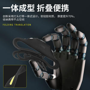 Linterna frontal recargable Jd H306 de 1200 mAh con sensor de luz LED y diadema para uso en exteriores - Product Image 5