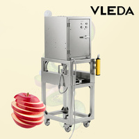 Automatische appelverwerkingsmachine, fruitpeller, -ontpitter en -snijmachine voor appel- en perenproductielijn