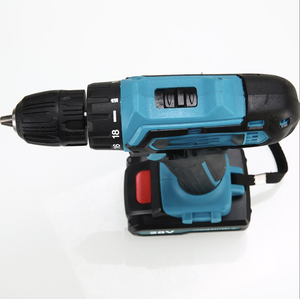Cacciavite senza spazzole portatile <span class=keywords><strong>a</strong></span> <span class=keywords><strong>impulsi</strong></span> Cordless portatile in acciaio legno 21v fai da te Kit batteria al litio compatto 18V - Product Image 2