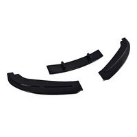 Vente chaude de haute qualité pour la série 3 2005-2008 E90 lèvre avant Type normal séparateur noir brillant 3 pièces Type