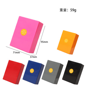 Portable Auto ABS Plastic <strong>Cigarette</strong> Container Classic Travel <strong>Cigarette</strong> <strong>Box</strong> Custom <strong>Printing</strong> 20/30/40/50pcs Cheap Auto Plastic - Product Image 4