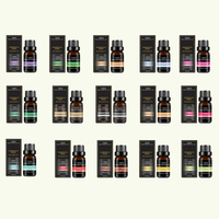 Huile de massage à marque privée, huile essentielle de lavande et de noix de coco pour les soins capillaires, hydratant, diffuseur avec flacons