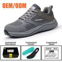 Chaussures de sécurité LAnoudun quatre saisons avec protection anti-écrasement et anti-perforation, isolation 10KV, antidérapantes SR, pour hommes