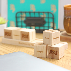 Junji thân thiện với môi gỗ khối xây dựng bộ cho trẻ em cho văn phòng hoặc nhà sử dụng với giá trị cốt lõi và khay Bộ - Product Image 4