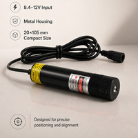 Module de localisation laser rouge ZhonNa 660 nm pour machine de découpe de pierre industrielle, alignement, positionnement et marquage pour le travail du bois