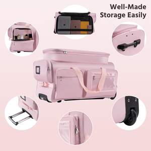 Free sample Travel Duffle Dance Garment Bags with Rolling Dance Bags and Garment Rack Waterproof Luggage <b>Trolley</b> - Product Image 2