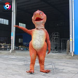 Disfraz de <span class=keywords><strong>dinosaurio</strong></span> para montar tamaño adulto de tamaño real, compre traje de <span class=keywords><strong>dinosaurio</strong></span> Animatronic Real Rider para parque de atracciones, desfile, <span class=keywords><strong>Carnaval</strong></span> - Product Image 5