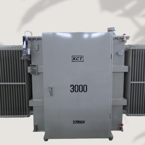 Transformador trifásico montado en plataforma, fabricado en Corea, OEM ODM Kumkang 150kVA/12470D/208Y/120V Pos. LBOR 3PCONDUCTORCU-CU - Product Image 1