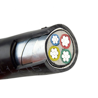 Fabrikpreis U1000 R2V RO2V RVFV 3/4/5-adriges XLPE-isoliertes Kupfer-Stromkabel 3Cx95mm + 1x50mm 3x120mm + 1x70mm
