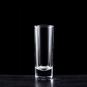 Vasos de chupito de vidrio transparente de base gruesa de 2 oz para whisky, tequila, fiestas, bodas, bares, hoteles y reuniones. - Product Image 2