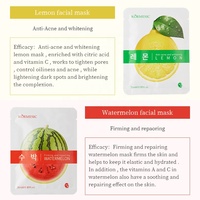 Masque facial KORMESIC OEM blanchissant, antioxydant, hydratant, citron, grenade, raffermissant, pastèque, ananas, masque de beauté