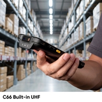 Terminal Portátil Inteligente Chainway C66 con Lector RFID UHF Integrado, PDA Portátil con GMS