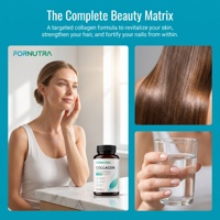Capsules de collagène, peptides de collagène hydrolysés, favorisent la santé de la peau, des cheveux, des ongles et des articulations, étiquette OEM personnalisée disponible