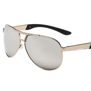 Men Polarized Sunglasses UV400 TAC Lens Copper Alloy Frame <b>Driving</b> <b>Glasses</b> Grey Aviator Style - Product Image 4