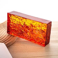 Briques de verre creuses contemporaines trempées et étanches, résistance à la pression, garantie à vie pour façade extérieure, utilisation en extérieur, hôtels