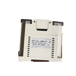 Contrôleur PLC standard FX2N-48MR-001, 24 entrées 24 sorties relais, alimentation CA, contrôleur logique programmable pour applications industrielles - Product Image 2