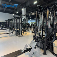 Appareil de musculation multifonctionnel commercial 8 stations, équipement de fitness pour salle de sport, machine d'entraînement de force, prix usine, bonne qualité