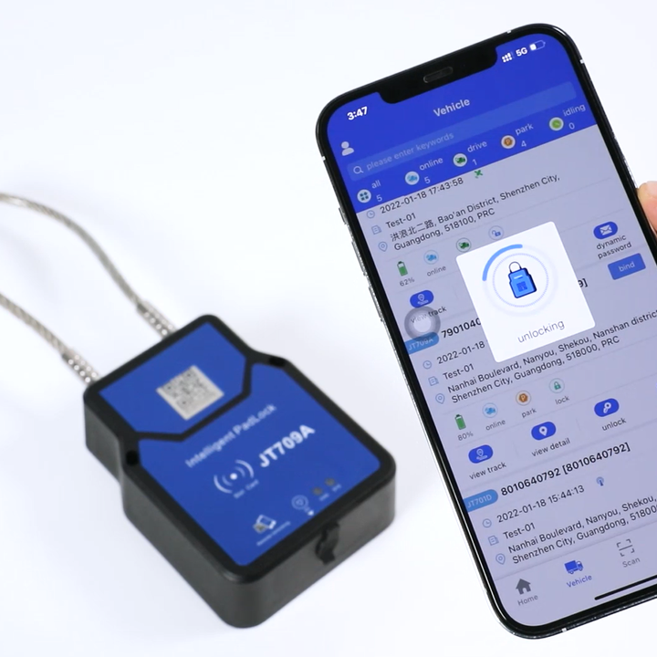 Container Lock GPS Seal - Smart Security for Truck Cargo