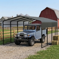 Bâtiments métalliques préfabriqués pour parkings automobiles, abris de protection pour véhicules gouvernementaux et solutions d'abri pour équipements agricoles, disponibles pour commande en gros