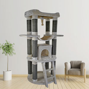 China, suministros para mascotas gato árbol con apartamento casa Sisal alfombra para Kitty - Product Image 1