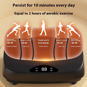 Massaggiatore dimagrante elettrico da donna 220V vibrazione per tutto il corpo bruciagrassi dimagrante modellante strumento di <span class=keywords><strong>Fitness</strong></span> per la casa - Product Image 5