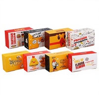 Boîte d'emballage jetable en carton pour nuggets de poulet, blocs de poulet, frites, ailes de poulet, snacks, plats à emporter - Marque Colonel Chicken