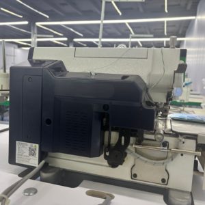 Macchina da cucire industriale S6-5AT/BUT a letto piano, 5 fili, punto di <span class=keywords><strong>sicurezza</strong></span>, overlock con motore tagliafilo automatico per leggings sportivi - Product Image 5