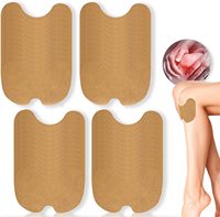 10 pièces emballage personnalisé moxibustion genou plâtre jambe soulagement de la douleur absinthe autocollant patch transdermique pour la douleur