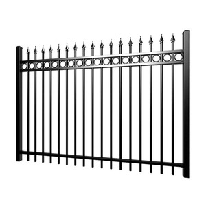 Recinzione in metallo zincato con telaio per ringhiera in acciaio tubolare per un <span class=keywords><strong>Design</strong></span> sicuro ed elegante da <span class=keywords><strong>giardino</strong></span> - Product Image 1