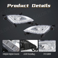 Luces de Circulación Diurna DRL Impermeables, Luz Delantera para Automóvil de 12V para Hyundai Elantra GT I30 2012 2013 2014 2015 2016