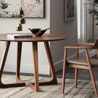 Mesa de Comedor Nórdica Moderna y Sencilla para Apartamentos Pequeños, para Balcón o Sala de Estar, Incluye Combinación de Sillas para el Hogar