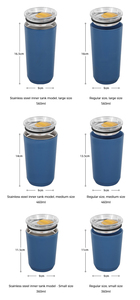 Bicchieri in Plastica Personalizzati con Logo da 460ML per <span class=keywords><strong>Caffè</strong></span> Freddo e Caldo, Tumbler in Plastica - Product Image 6