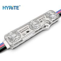 Module LED RGB à optique 170 degrés pour lettres à canal profond, 12V DC, étanche IP68, adhésif 3M, installation facile, homologué extérieur, IRC80