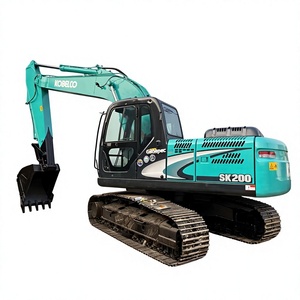 รถขุดตีนตะขาบ Kobelco SK200 มือสอง ขนาด 20 ตัน จากญี่ปุ่น พร้อมบุ้งขุดขนาด 0.8 ลูกบาศก์เมตร ระบบไฮดรอลิก Doosan - Product Image 1