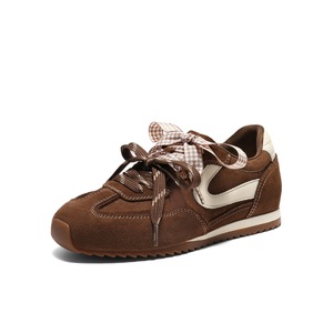 Zapatillas Deportivas Retro Rojas para Mujer, con Tacón Interno, Cuero Genuino, Suela Suave, Estilo Forrest Gump, Casuales - Product Image 3