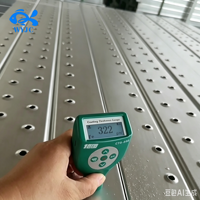 Planche d'échafaudage en acier, plancher de chantier robuste antidérapant pour travaux de construction