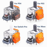 SYYTECH Joystick de remplacement jaune TMR Hall pour manettes PS5 PS4 Switch Pro Xbox One – Pièces de réparation