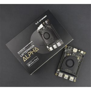 Placa de desarrollo LattePanda Alpha 864s con Windows 10, arquitectura X86, disipador de calor de aleación de aluminio, pantalla táctil eDP de 7 pulgadas - Product Image 2
