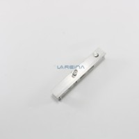 Roulettes de porte coulissante en aluminium à double rainure en U pour portes et fenêtres coulissantes