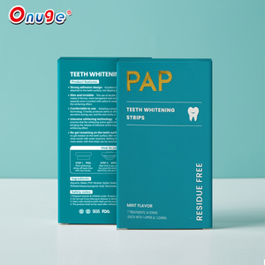 Fornitore di prodotti per l'igiene orale advanced - professional teeth whi whightning dental PAP strisce sbiancanti per denti senza residui - Product Image 4