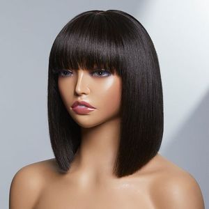 Une perruque bob avec une <span class=keywords><strong>frange</strong></span> (<span class=keywords><strong>coiffure</strong></span> <span class=keywords><strong>courte</strong></span>) - Product Image 5