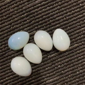 Nuevas llegadas: Huevos <span class=keywords><strong>de</strong></span> cristal <span class=keywords><strong>de</strong></span> opalita <span class=keywords><strong>blanca</strong></span> <span class=keywords><strong>de</strong></span> 50 mm, artesanías <span class=keywords><strong>de</strong></span> piedras preciosas espirituales, tallados en cristal, a <span class=keywords><strong>la</strong></span> venta. - Product Image 2