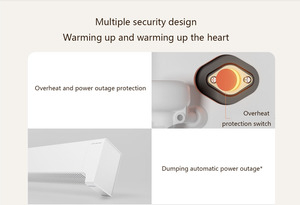 Calentador Eléctrico de Zócalo con Grafeno Mijia 2, 2200W, Calentamiento Rápido, IPX4 Impermeable, Control por Voz y App Inteligente, Calentador Convector CN - Product Image 5