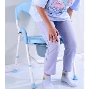Innovative Back Opening Transfer Chair Moving Machine Commode Chair Toilet Wheel Chair Splitting Design Nursing - Product Image 1
