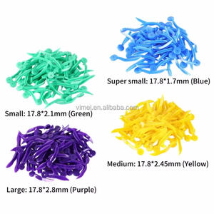 Cunei dentari monouso per denti con foro e cunei a matrice interprossimale in plastica - Product Image 3