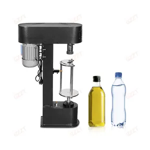 Machine de capsulage semi-automatique pour vis en plastique 20-40mm bouteille de jus de boisson bouchon en plastique sertisseur couvercle capsulage Machine de verrouillage