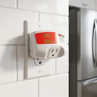 Protecteur de tension DS128 13A 220V, protection contre les surtensions, protection automatique contre les surtensions et les sous-tensions pour les appareils ménagers
